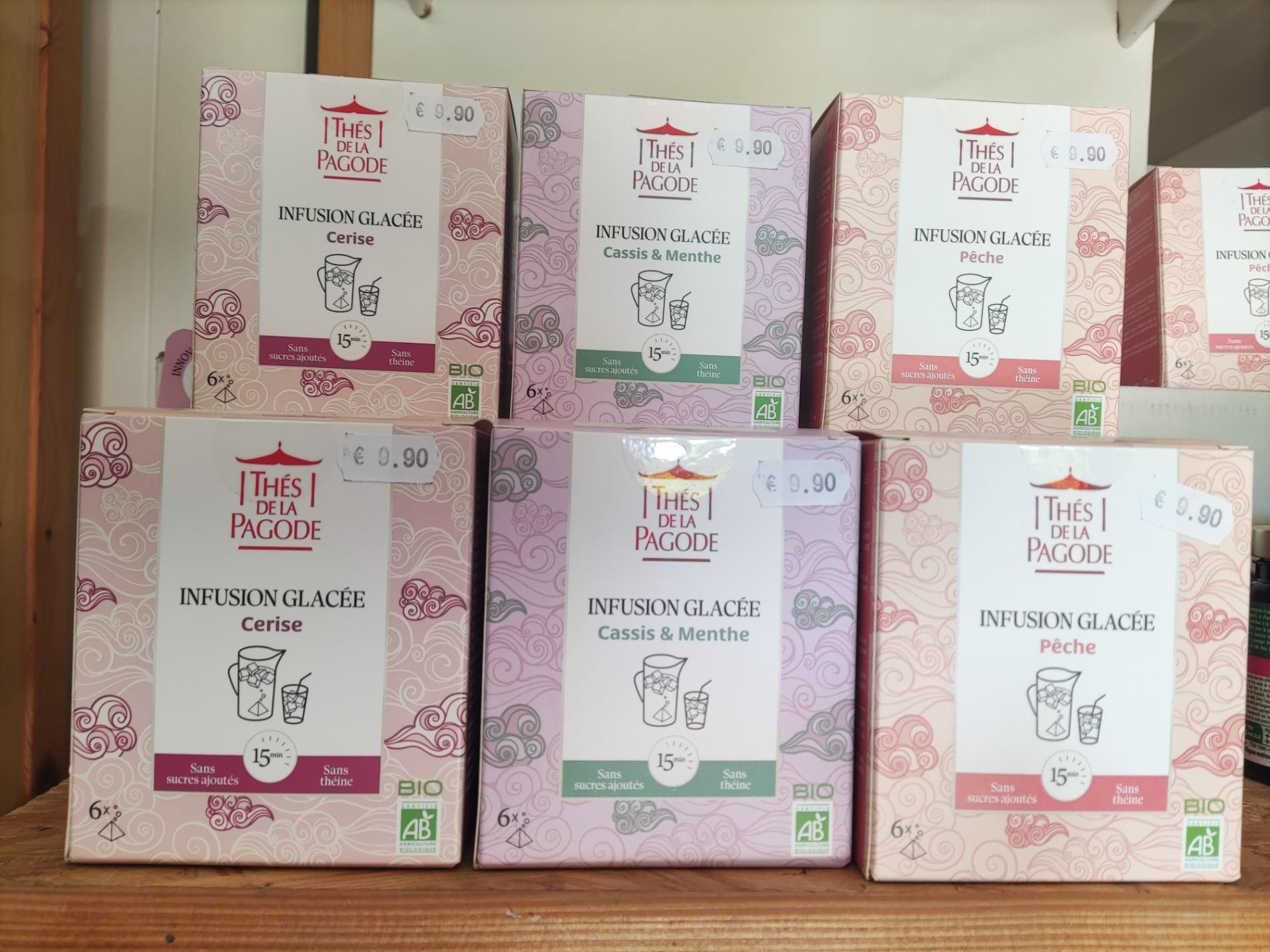 Thés glacés pour l